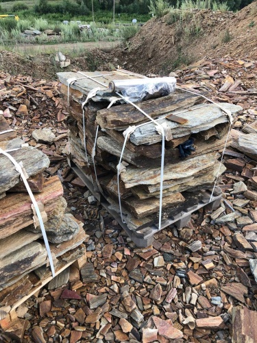 Плитняк кора дерева 50-100мм для пошаговых дорожек купить в Усть-Катаве