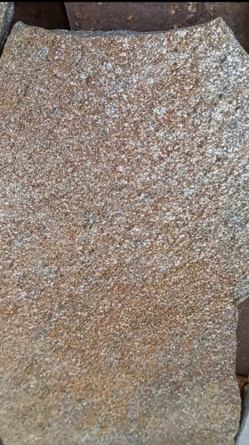 Плитняк златолит серебристый для цоколя, отмостки купить в Усть-Катаве