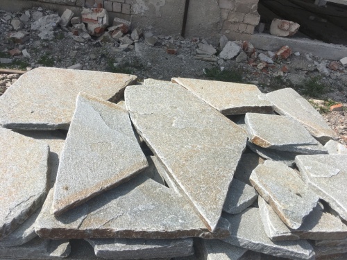 Златолит серебристый галтованный для парковки купить в Усть-Катаве