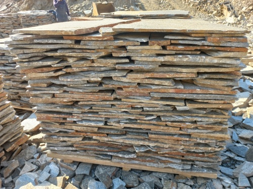 Плитняк серицит облицовочный 10-20мм купить в Усть-Катаве