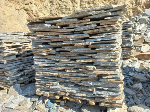 Плитняк серицит облицовочный 10-20мм купить в Усть-Катаве